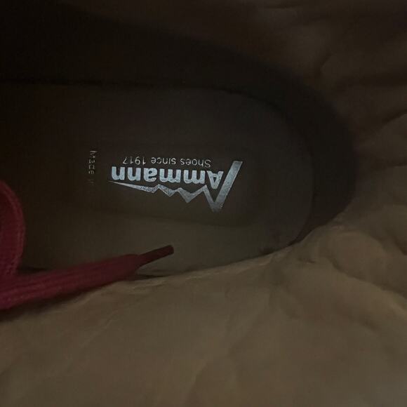 Ammann Murten Boots In Brushed Grey Suede and Black Leather Size 45 EU - Picture 10 of 14